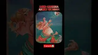 Lord Ganesha Cursed Moon !? #shorts #ganesh #ganpati #hindugod #humanity