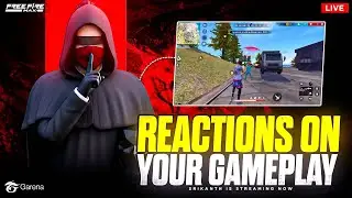 FREE FIRE LIVE IN TELUGU GUILD TRAILS AND4V4 ROOMS AND REACTION🔥 ON YOUR GAMEPLAY❤️WITH FACECAM🤯#ff