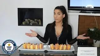 Most jelly donuts eaten in three minutes - Guinness World Records
