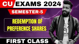 ||Redemption of Pref shares||First Class||