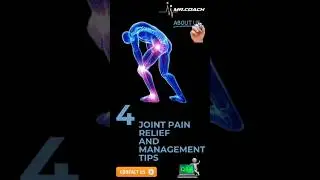 4 Best Tips for Joint Pain Relief and Management #Mrcoach #Mrcoachofficial
