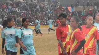 FC Pakur 🆚 FC Bangal 💥 Girl's Team At- C.B.C. Gokulpur Pakur Football Match 2025 