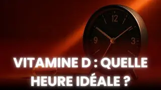 &Agrave; quelle heure PRENDRE sa VITAMINE D