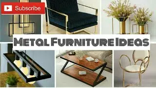 Modern Metal Furniture & Decor Ideas