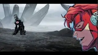 Wally West vs Black Flash Dc comic animation