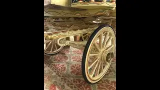 Wagon Painting a Cart Wheel - Juliet King
