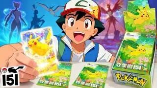 MY FIRST POKEMON CARDS OPENING |  CAN I Opened 151 SET SPECIAL PICACHU Card ?