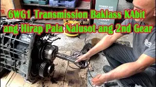 6WG1 Transmission KUMAKALAS ang 2nd Gear Puro Rebaba sa Loob
