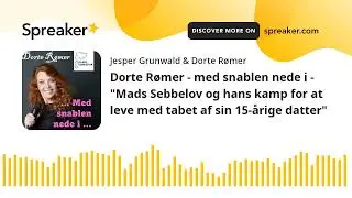 Dorte R&oslash;mer - med snablen nede i - 