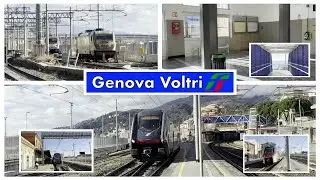 Ritorno in alcune stazioni del Nodo Genovese [parte 2/6]: stazione di GENOVA VOLTRI!