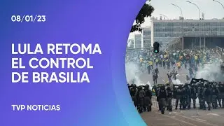 Brasil: se recuper&oacute; el control de los edificios de Gobierno