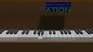 Piano video with audio