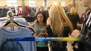 trenton punk rock flea market on news 12 NJ 3/29/15