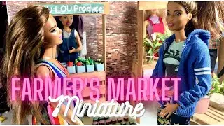 DIY: Miniature Farmer's Market | Miniature Food