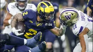 Michigan football best plays 2024 NATIONAL CHAMPIONS