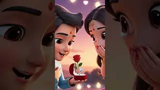 ✨ Cartoon proposal scenes✨ Cute boy&ndash;girl love stories✨ Emotional & romantic moments