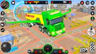 Oil Tanker Flying Truck Simulator - Incredible Oil Truck Driver - Android Gameplay
