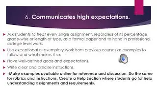 Seven Principles for Good Practice by Harry and Tom