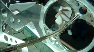 M&ouml;bius-shaped Magnetic Track with 2 Superconducting Levitating Trains
