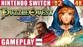 Puzzle Quest: Immortal Edition Nintendo Switch 2 Gameplay in 4K