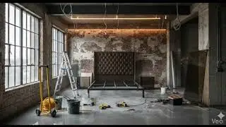 From Raw Concrete to Luxury Loft Bedroom. Epic Before & After Makeover.
