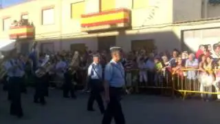 Fiestas de Villatobas 2008 pasacalles militar