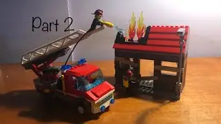 Building a LEGO set: LEGO 60003 Fire Emergency Prt 2