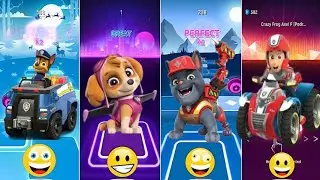 CRAZY PAW PATROL Tiles Hop Speedrun &ndash; MAX LEVEL UNLOCKED!! 🤯