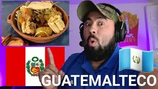 ESTO OPINA un GUATEMALTECO🇬🇹 de la COMIDA PERUANA🇵🇪 😱