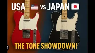 USA or Japan? Fender Telecaster Sound Comparison American Standard vs MIJ '60's