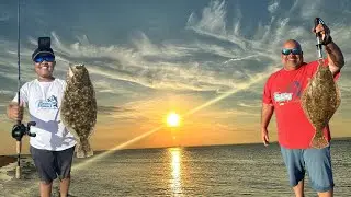 Surf Fishing for Fluke and Flounder! Best Tips and Techniques! #fishing