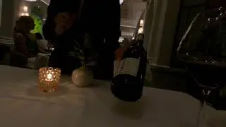 Dining at Restaurant Daniel in NYC