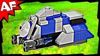 Обзор анимированной модели Mini MTT TANK 30059 Lego Star Wars