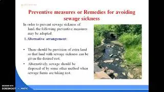 5TH SEM CIVIL ENGINEEERING WS & WWE CH-9  Sewer appurtenances and Sewage Disposal PART-5