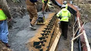 TDOT Region 1 Geoweb&reg; Wall - Jen-Hill Construction Materials