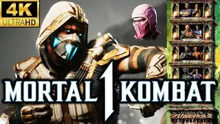 MK1 *DRAGON SMOKE* KLASSIC TOWER GAMEPLAY!! (DRAGON FROST AS KAMEO) 4K 60 FPS (MORTAL KOMBAT 1) MK12