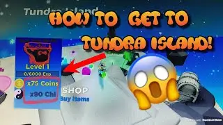 HOW TO GET TO TUNDRA ISLAND | ROBLOX NINJA LEGENDS ⚡️
