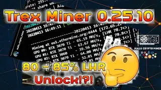 80% - 85% LHR Unlock?? How to Install Trex Miner 0.25.11 Hive OS? Nvidia Driver Update ! Malayalam