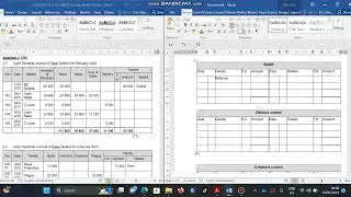 Posting to the General Ledger