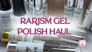 Nailart Haul, UV/LED Lacke von  Rarjsm, erster Eindruck #nails #nailtech #nailart