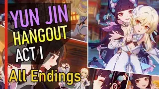 Yun Jin Hangout Event Cutscenes (All Endings)