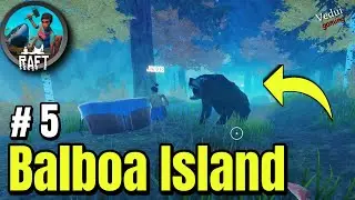 Second Chapter -  Honey Cute Bears at Balboa Island! | Raft Multiplayer Ep. 05