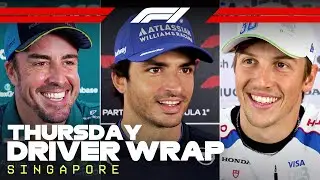 Drivers Look Ahead To Race Weekend | 2025 Singapore Grand Prix