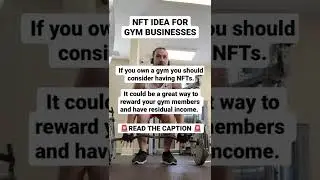 NFT IDEA FOR GYM BUSINESS OWNERS #nft #nftnews #shorts