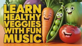 Vegetable Song for Kids | Learn Vegetables in English with Fun Music and Nursery Rhymes