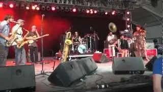 Ethiopian-American Debo Band play Lantchi Biye at Bonnaroo 2012