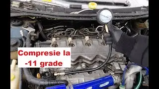 Compresie la  -11 grade DIESEL