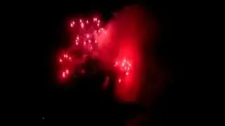 Swiss National Day Fireworks Brunnen 1 august 2014