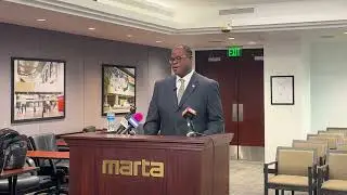 MARTA Interim GM/CEO Jonathan Hunt Outlines Vision at Press Conference