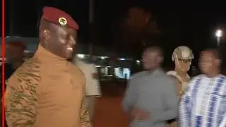 Le Capitaine Ibrahim Traor&eacute; est  &agrave; Moscou : Les images